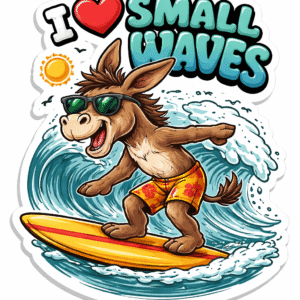 Surfdonkey I love small waves